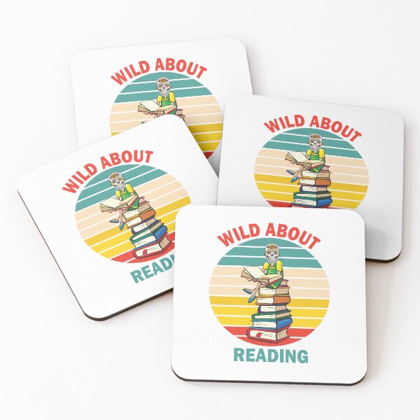 Item preview, Wild About Reading designed and sold by beefrancky.