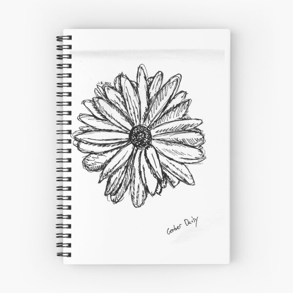 Item preview, Gerber Daisy Sketch designed and sold by JuliaDream.