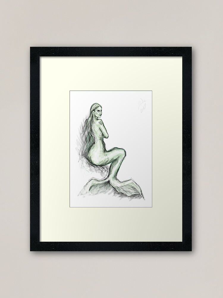 Alternate view of Siren Framed Art Print
