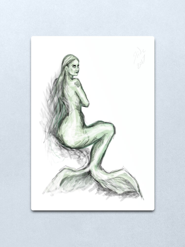 Alternate view of Siren Metal Print
