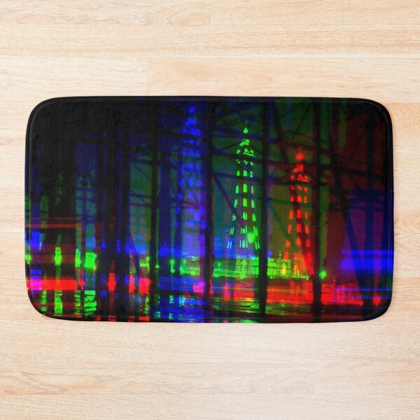 Item preview, Blackpool Tower Reflection In Water , Red, Green and Blue designed and sold by Andrew Morrell.