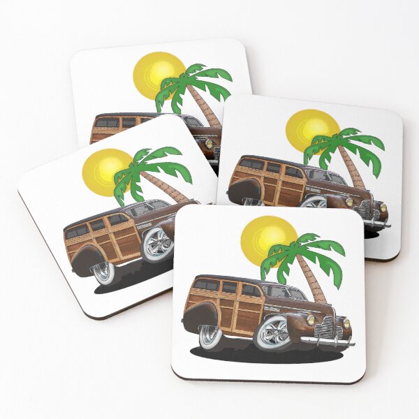 Item preview, Buick Woody Station Wagon at the Beach designed and sold by Wilcox PhotoArt.