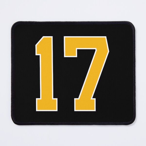 Item preview, Yellow Number 17 lucky sports jersey seventeen designed and sold by HeavyStyle.