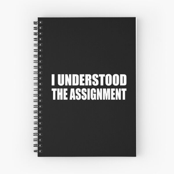 Item preview, I understood the assignment designed and sold by Colorfulandfun.