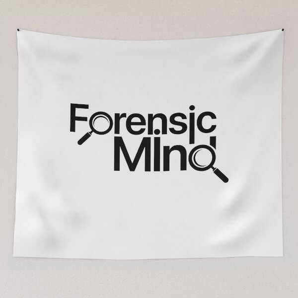 Item preview, Forensic Mind with Magnifying Glasses designed and sold by ForensicMinds.