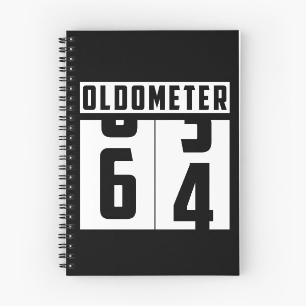 Aperçu de l'œuvre Compteur d'oldomètre Numéro 64 anniversaire créée et vendue par HeavyStyle.