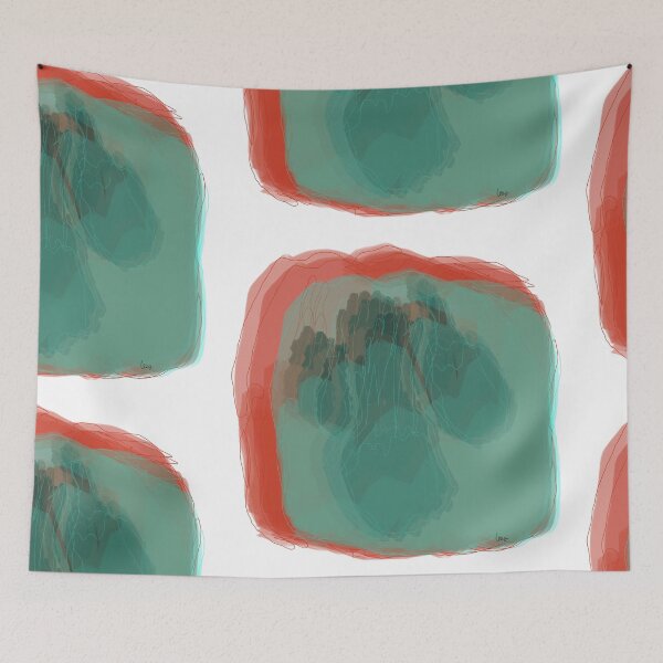 Item preview, Abstract 13 (red, blue, partial) designed and sold by MentaLee.