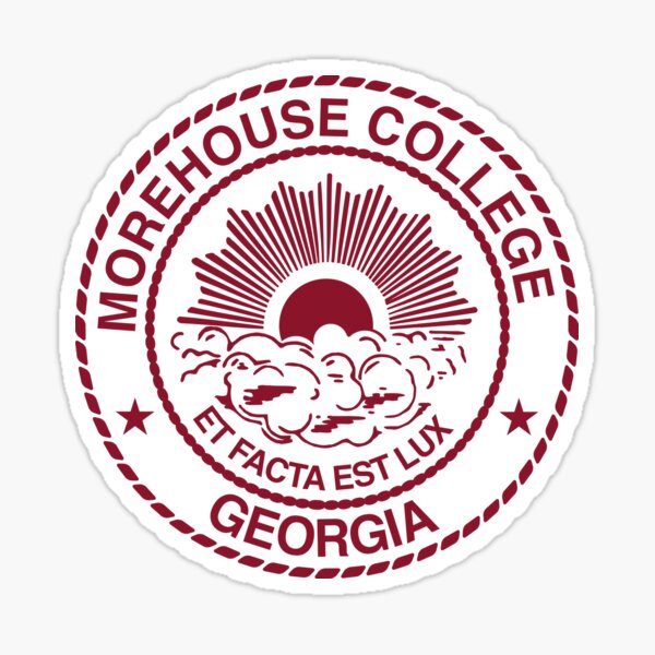 "CollegeofMorehouse" Sticker for Sale by Lenomo Redbubble