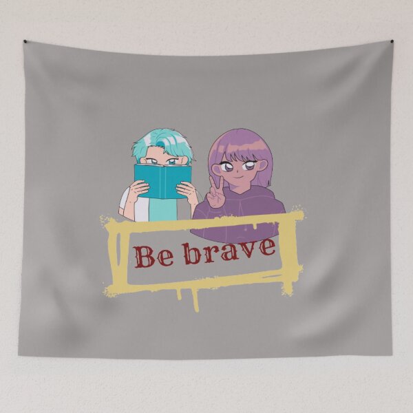 Item preview, Be brave designed and sold by Emplan.