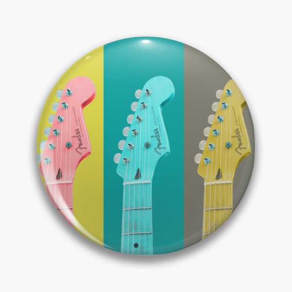 Artikelvorschau, Flippige Gitarrenfarben entworfen und verkauft von Globalize.