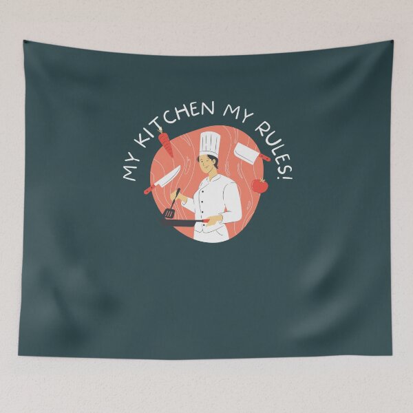Item preview, MY KITCHEN MY RULES! designed and sold by DesignAndTales.