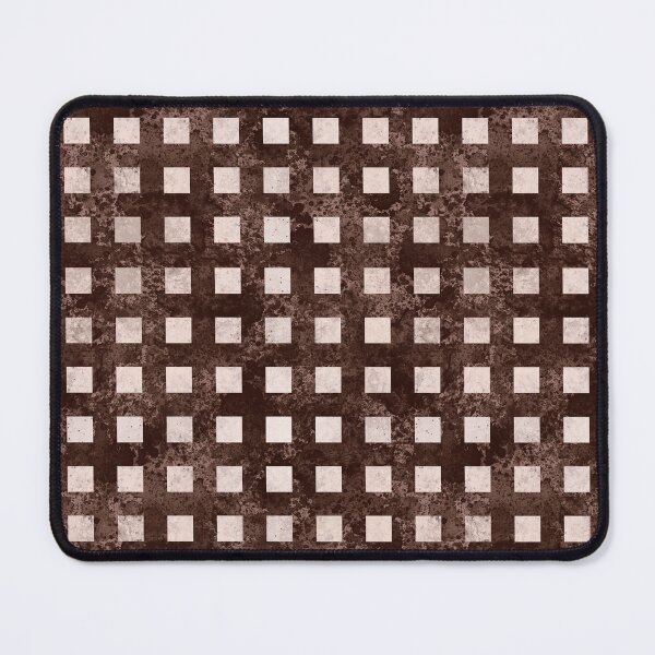 Item preview, Brown Marble with White Squares designed and sold by DeneboArt.