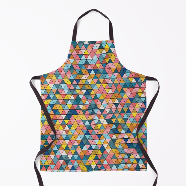 Item preview, Colourful triangles 12 - geometrical pattern designed and sold by Julia Rudens.