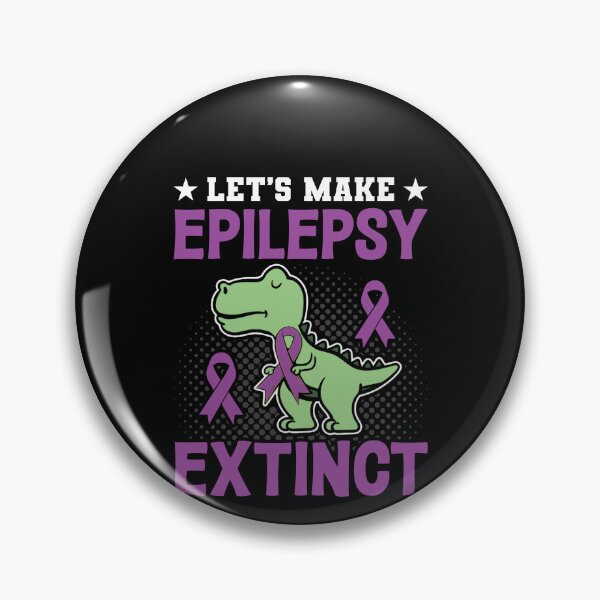 Item preview, Let's Make Epilepsy Extinct Shirt, Epilepsy Awareness Shirt, Epilepsy Warrior Shirt, Epileptic T-Rex Shirt, Neurological Disorder Shirt designed and sold by aymob.