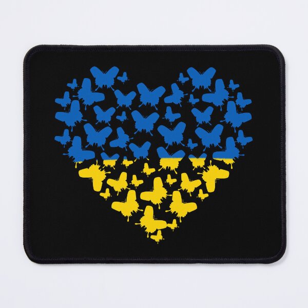 Item preview, Heart Ukraine Butterfly designed and sold by OMG Outfits .