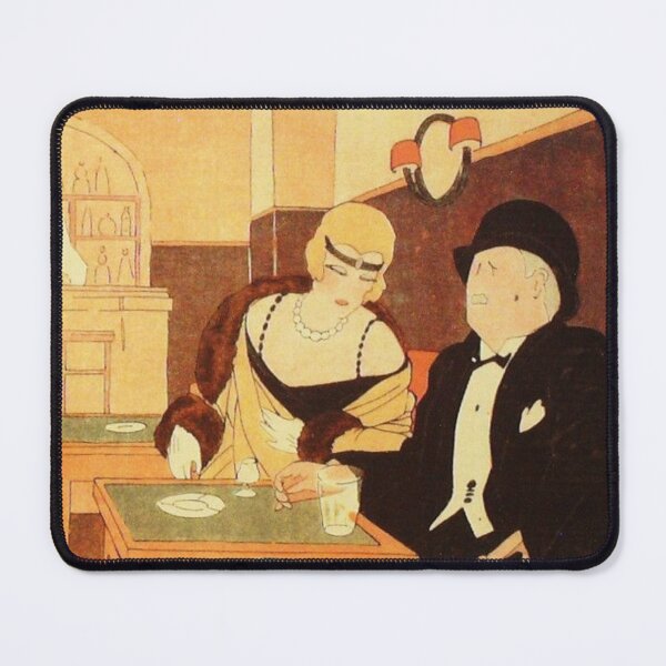 Item preview, French Cafe from Le Rire - Vintage Art designed and sold by RickE.