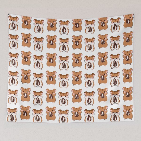 Item preview, Brown Golden Hamster Pattern designed and sold by MadeByBeata.