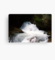 Reichbach Falls - the top Canvas Print