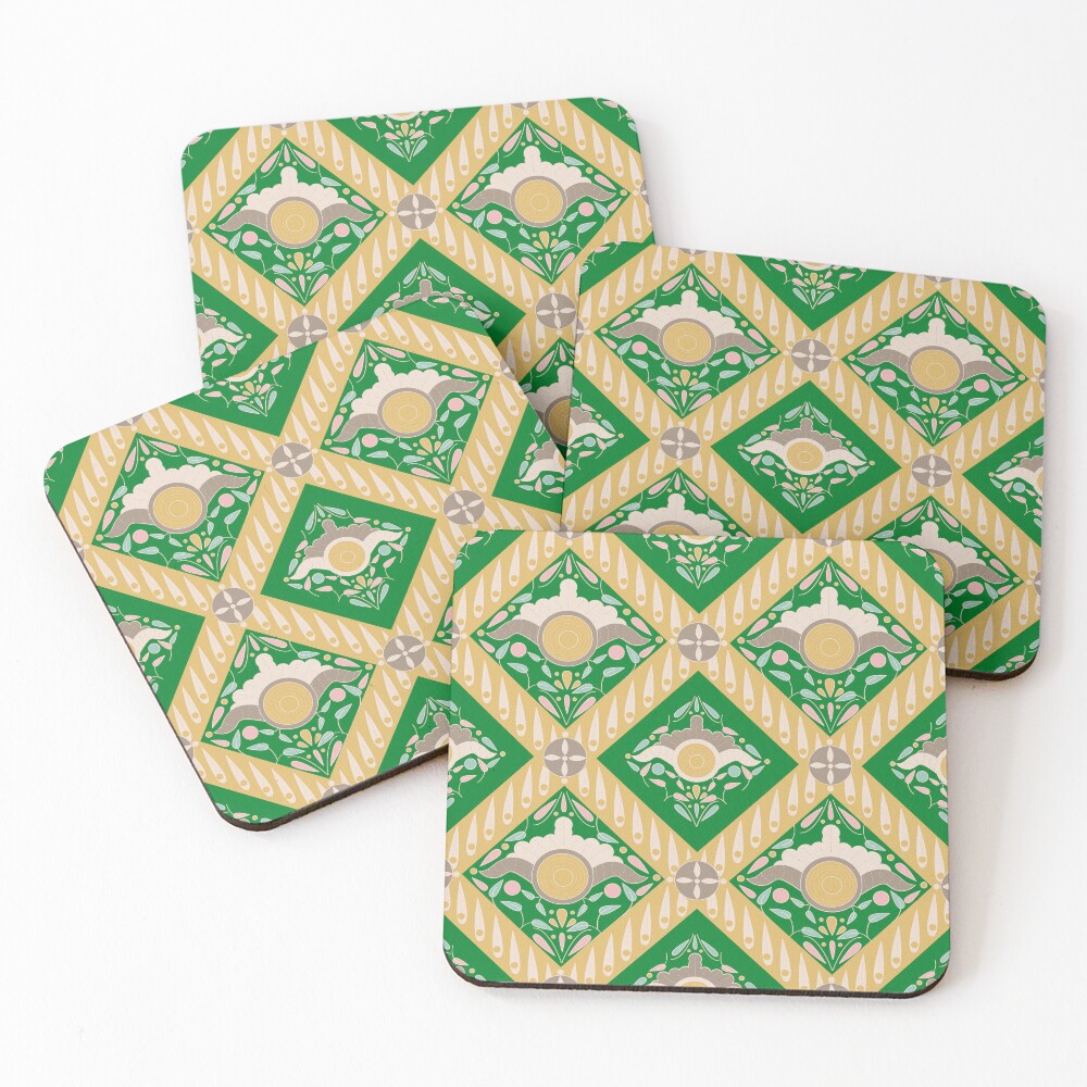 Item preview, Coasters (Set of 4) designed and sold by leafsquare.