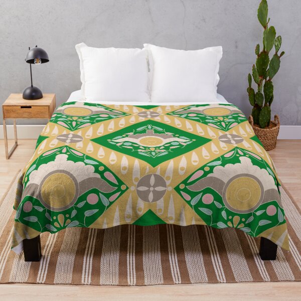Item preview, Batik Flower Pattern designed and sold by leafsquare.