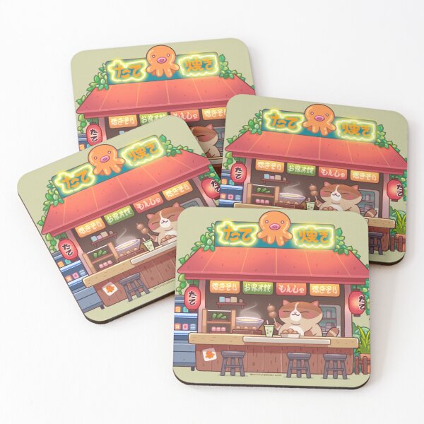 Item preview, Takoyaki-Neko designed and sold by DocHackenbush.