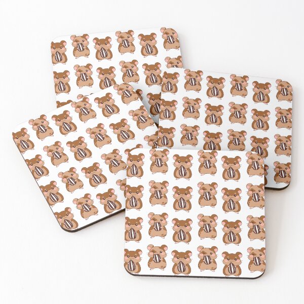 Item preview, Brown Golden Hamster Pattern II designed and sold by MadeByBeata.