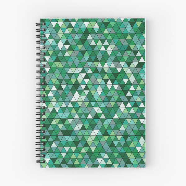 Item preview, Colourful triangles 13 - geometrical pattern designed and sold by Julia Rudens.