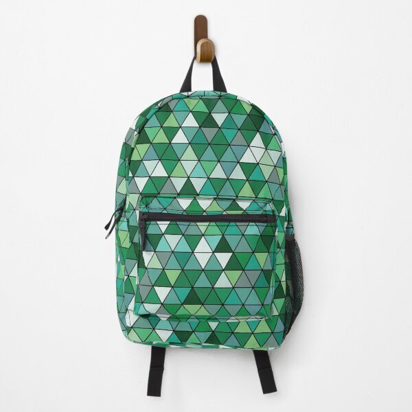 Item preview, Colourful triangles 13 - geometrical pattern designed and sold by Julia Rudens.