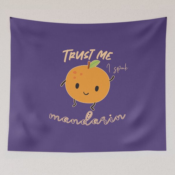 Item preview, mandarin collar - trust me I speak mandarin designed and sold by Adam 7ea.