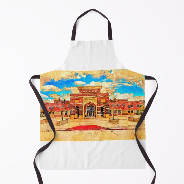 Item preview, McKinney Boyd High School - digital painting with a vintage look designed and sold by NickoPrints.