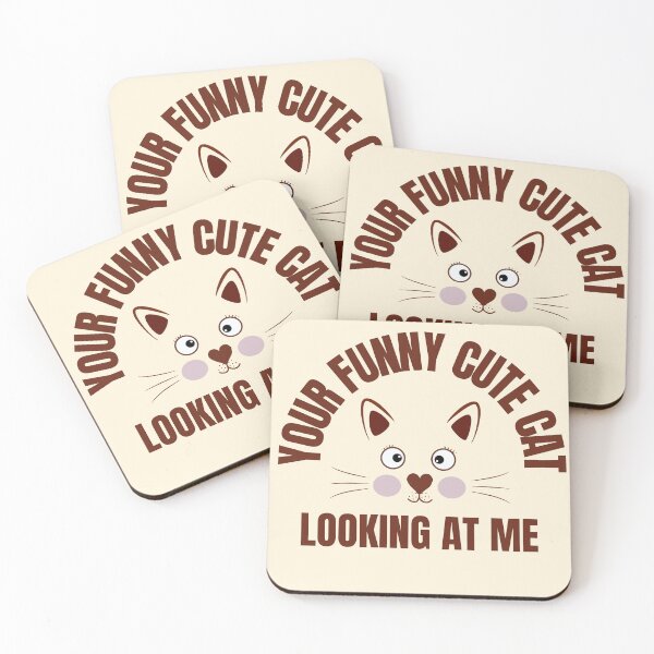 Item preview, Your Funny Cute Cat Looking At Me designed and sold by Reddiamond3 ⭐⭐⭐⭐⭐.
