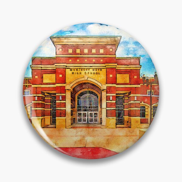 Item preview, McKinney Boyd High School - pen and watercolor designed and sold by NickoPrints.