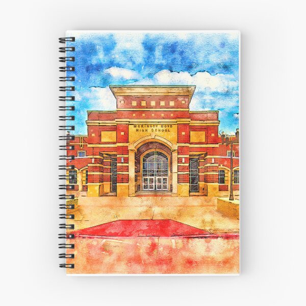 Item preview, McKinney Boyd High School - pen and watercolor designed and sold by NickoPrints.