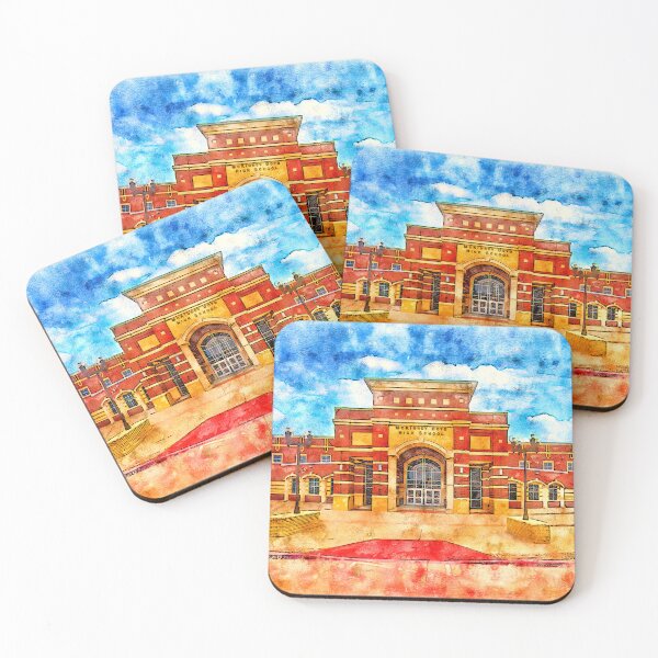 Item preview, McKinney Boyd High School - pen and watercolor designed and sold by NickoPrints.