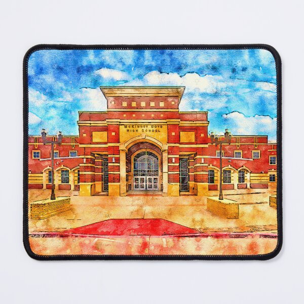 Item preview, McKinney Boyd High School - pen and watercolor designed and sold by NickoPrints.