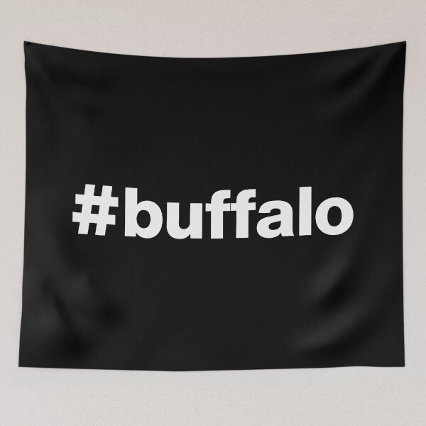 Item preview, Hashtag buffalo designed and sold by ArtIsParty.
