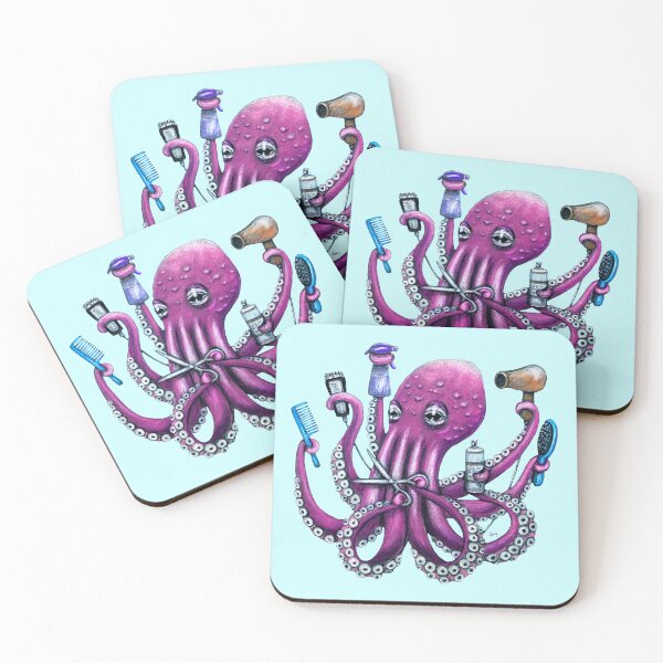 Item preview, OctoStylist designed and sold by GardenPartyArt.
