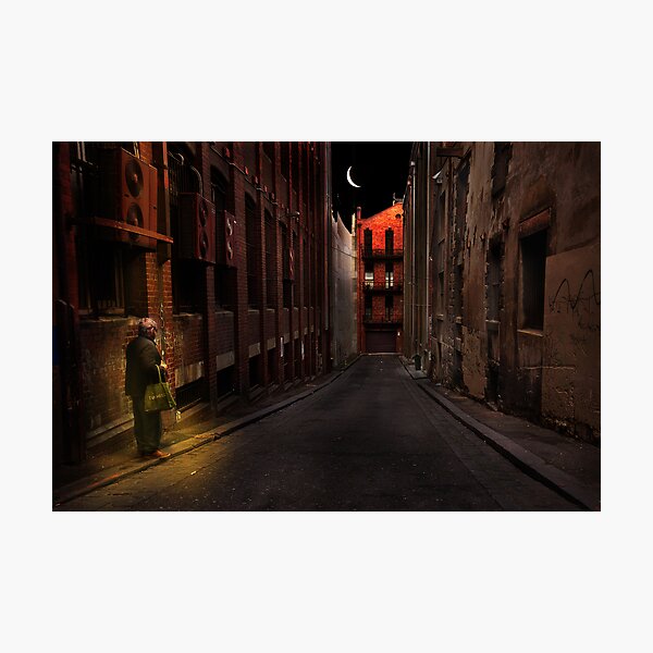 A life on the street Photographic Print