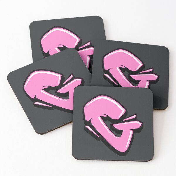 Artikelvorschau, Graffiti-Buchstabe G (Rosa) entworfen und verkauft von NameGraffiti.