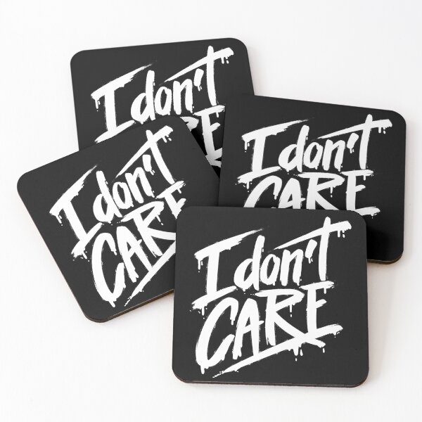 Item preview, I don't care designed and sold by PAINTORS.