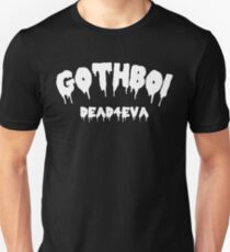 Gothboi Goth Dark Streetwear Tumblr Design Unisex T-Shirt