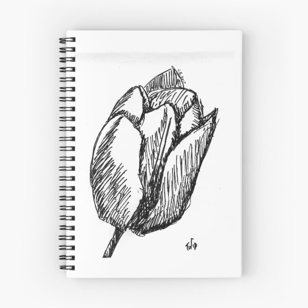 Item preview, Tulip Sketch designed and sold by JuliaDream.