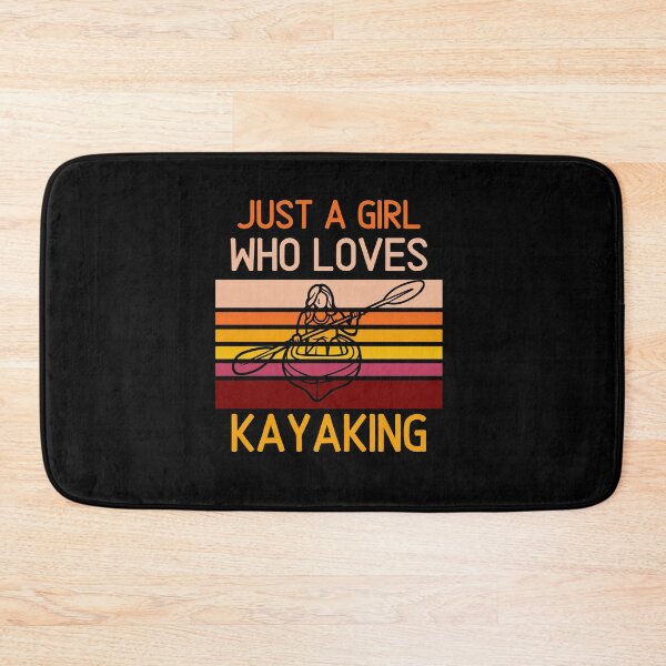 Item preview, Just a girl who loves kayaking designed and sold by LiToDesignCo.