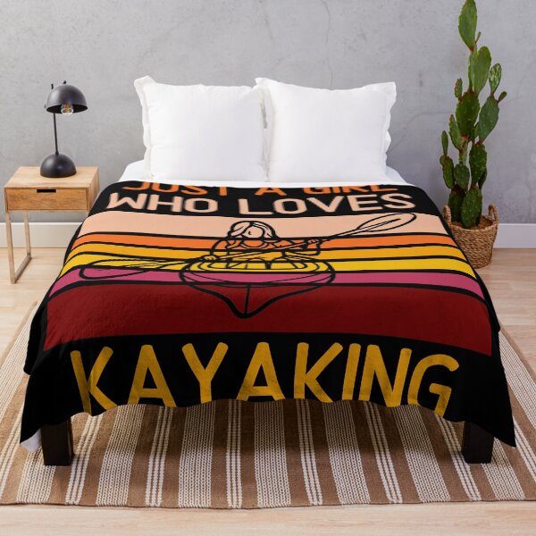 Item preview, Just a girl who loves kayaking designed and sold by LiToDesignCo.