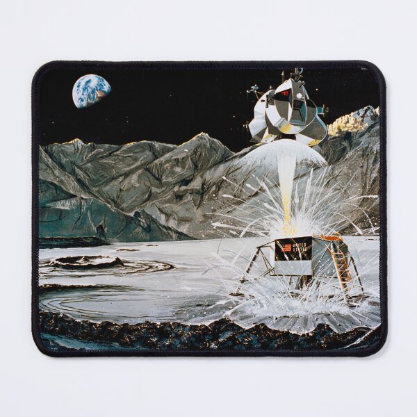 Item preview, Apollo 11 Lunar Module Ascent Stage - 1969 Concept Art designed and sold by arthook.