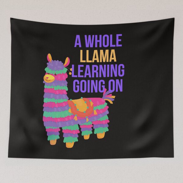 Item preview,  A Whole Llama Learning Going On Funny Teachers Saying designed and sold by badretop.