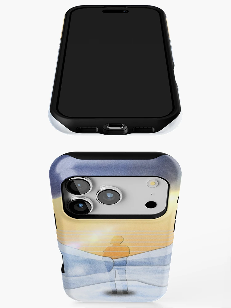 Thumbnail 3 of 4, iPhone Case, Contemplation designed and sold by RicePoison.