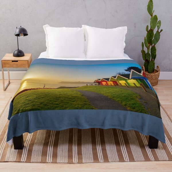Item preview, Scarborough Sunrise Beach Huts designed and sold by Alisonchambers2.