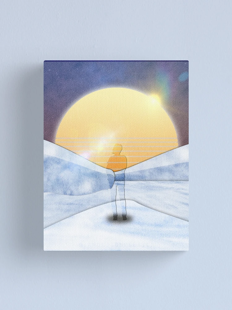 Thumbnail 1 of 3, Canvas Print, Contemplation designed and sold by RicePoison.