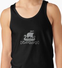 Dragon Boat - Silver Grey Tank Top